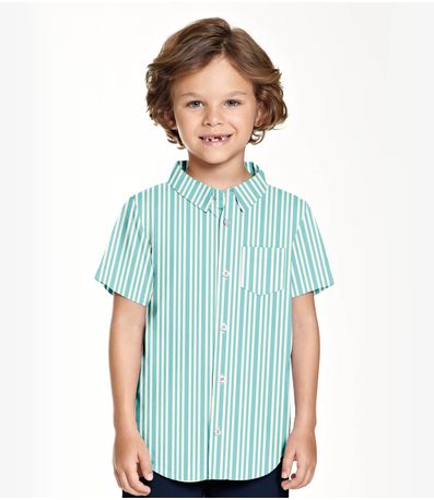 Conjunto Camisa com Bermuda Trick Nick Azul