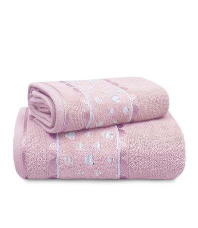 Toalha De Rosto Charme Appel Rosa
