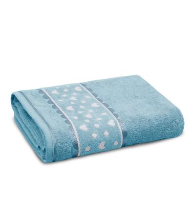 Toalha De Banho Charme Appel Azul