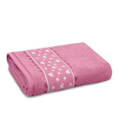 Toalha De Rosto Charme Appel Rosa