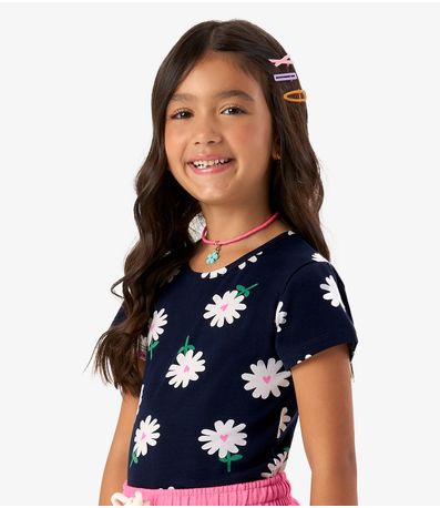 Blusa em Cotton Rovi Kids Azul