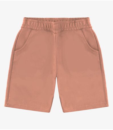 Bermuda Básica Masculina Rovi Kids Marrom