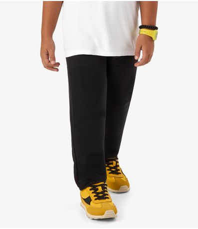 Calça Moletom Masculina Rovi Kids Preto
