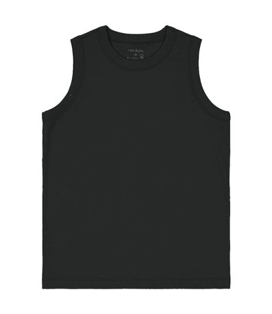 Regata Básica Infantil Masculina Rovi Kids Preto