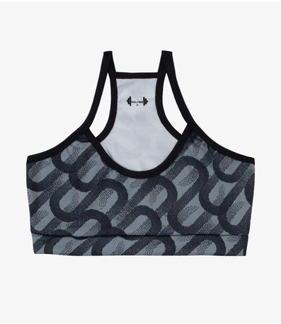 Top Feminino Sem Bojo Strong FTK Fitness Cinza