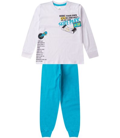 Conjunto Infantil Menino Meia Estação Kappes Azul