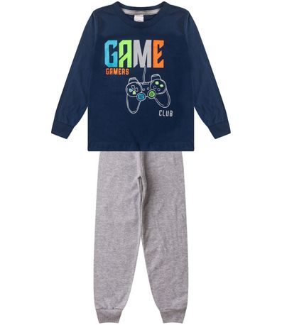 Conjunto Infantil Menino Meia Estação Kappes Azul