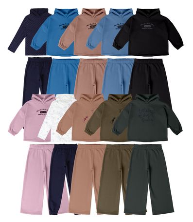 Conjunto Longo Sortido De Menina Rovi Kids Sortida