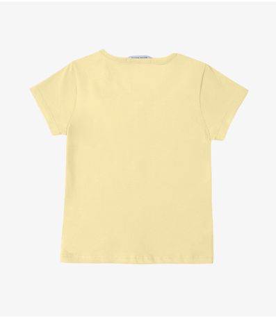 Blusa Infantil Manga Curta Trick Nick Amarelo