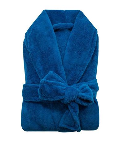 Roupão Microfibra Camesa Azul