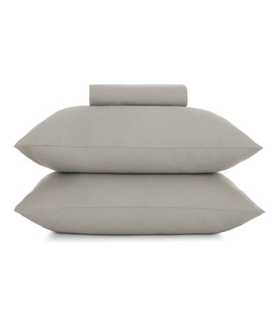 Jogo de Cama Simples King 3 Peças Altenburg Cinza