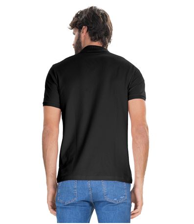 Camisa Polo Básica Ogochi Preto