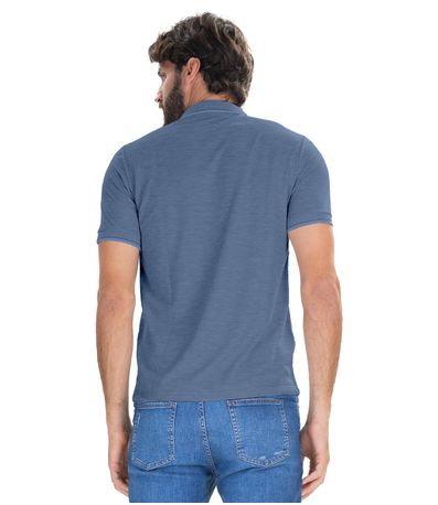 Camisa Polo Ogochi Azul