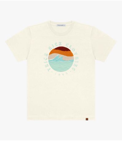 Camiseta Infantil Trick Nick Bege