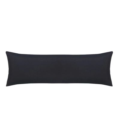 Fronha Body Pillow Toque Acetinado Altenburg Preto