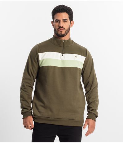 Blusão Masculino Moletom Diametro Verde