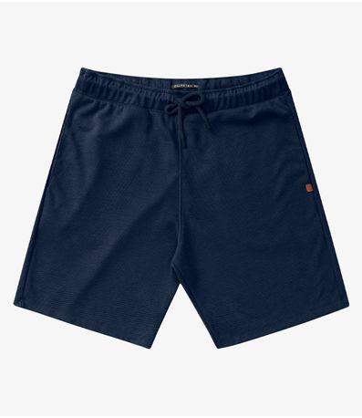 Bermuda Masculina Plus Size Diametro Azul