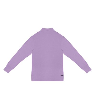 Blusão Tricot Feminino Rovitex Roxo