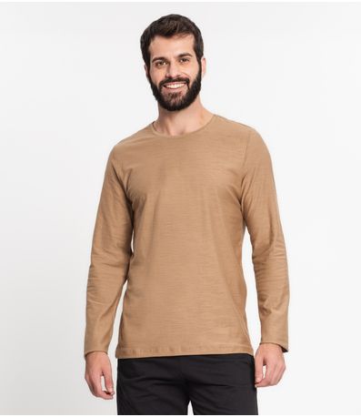 Camiseta Flamé Masculina Kohmar Marrom