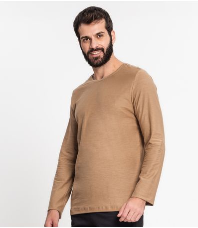 Camiseta Flamé Masculina Kohmar Marrom