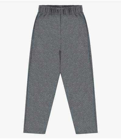 Calça Infantil Moletom Rovitex Kids Cinza