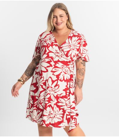 Vestido Curto Secret Glam Vermelho