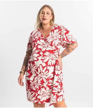 Vestido Curto Secret Glam Vermelho