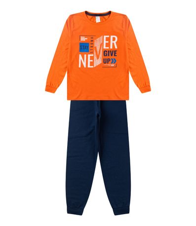 Conjunto Infantil Menino Meia Estação Kappes Azul
