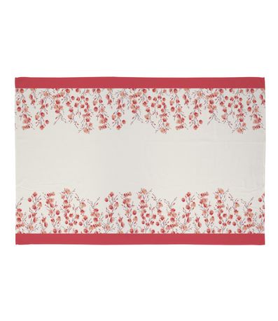 Toalha De Mesa Retangular Basic 6 Lugares Teka Laranja