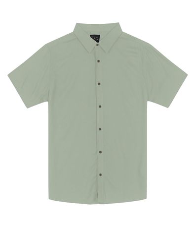 Camisa Masculina Em Viscose Diametro Verde