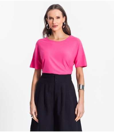 Blusa Feminina em Viscose Endless Rosa