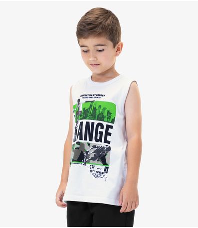 Regata Infantil Masculina Rovi Kids Branco