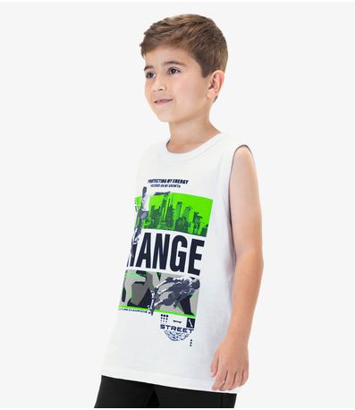 Regata Infantil Masculina Rovi Kids Branco