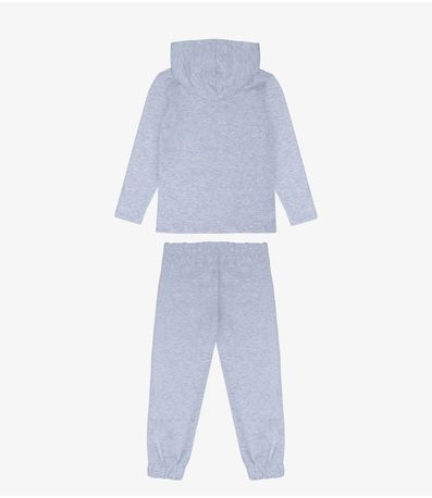 Conjunto Infantil Menina Caticorn Select Cinza