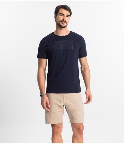 Bermuda Masculina Moletom Diametro Marrom