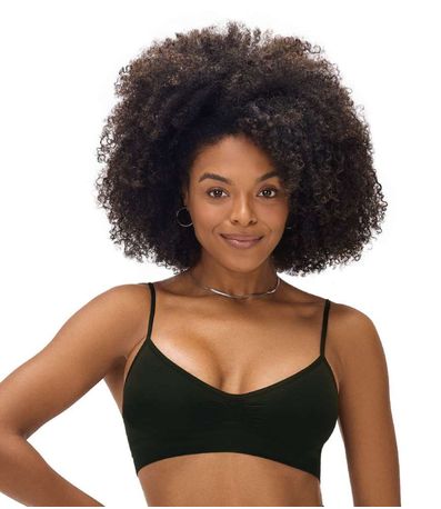 Top De Alça Sem Costura Zee Rucci Preto