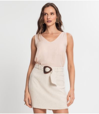 Regata Feminina Com Decote V Endless Rosa