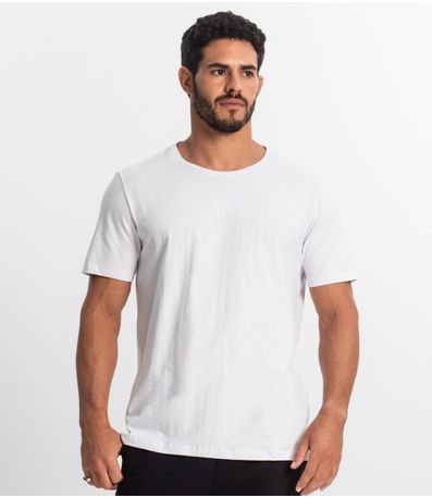 Camiseta Masculina Manga Curta KO Branco