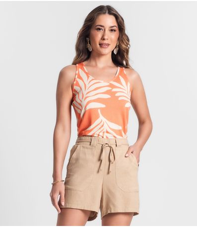 Regata Feminina Rovitex Laranja
