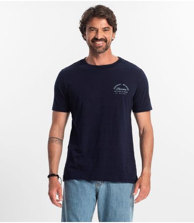 Camiseta Masculina Diametro Azul