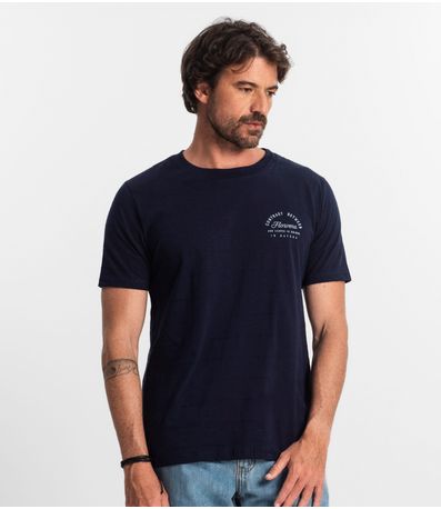 Camiseta Masculina Diametro Azul