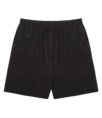 Bermuda Plus Size Masculina Lisa TNO Preto