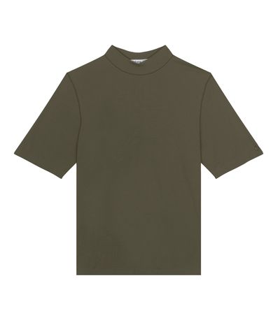 Blusa De Viscotorcion Básica Feminina Endless Verde