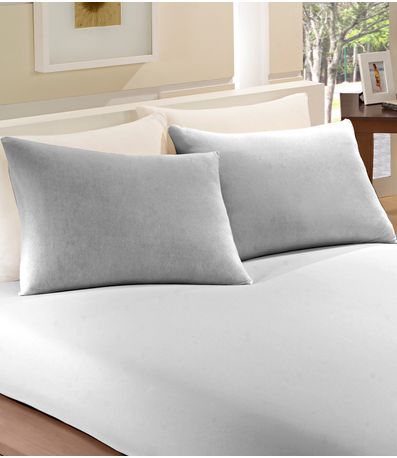 Fronha Lisa  Avulsa Microfibra Camesa Branco