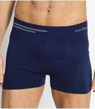 Cueca Boxer Microfibra Rovitex Azul