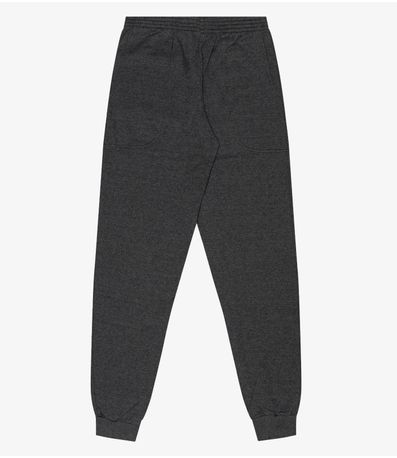 Calça Moletom Masculina Slim Com Punho CDKA Preto