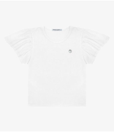 Blusa Infantil Feminina Trick Nick Branco