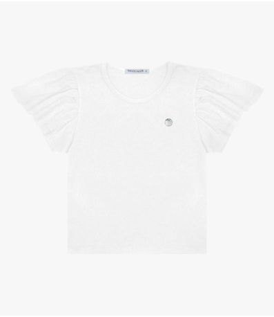 Blusa Infantil Feminina Trick Nick Branco