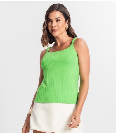 Blusa Feminina De Alça Seletc Verde