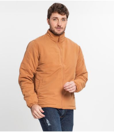 Jaqueta Masculina Em Suede Diametro Marrom